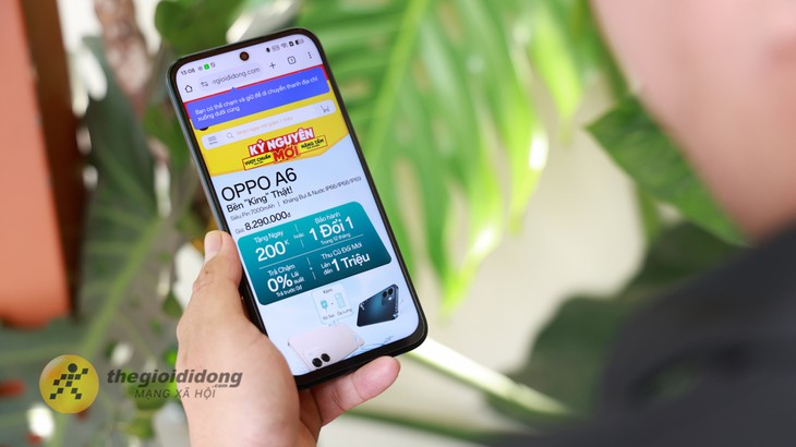 Trên tay nhanh OPPO A6: Pin lớn 7.000 mAh, sạc nhanh 45W- Ảnh 2.