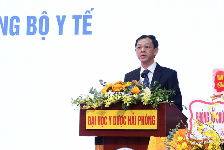 Bộ Y tế bổ nhiệm, bổ nhiệm lại cán bộ chủ chốt Trường Đại học Y Dược Hải Phòng - Ảnh 1.