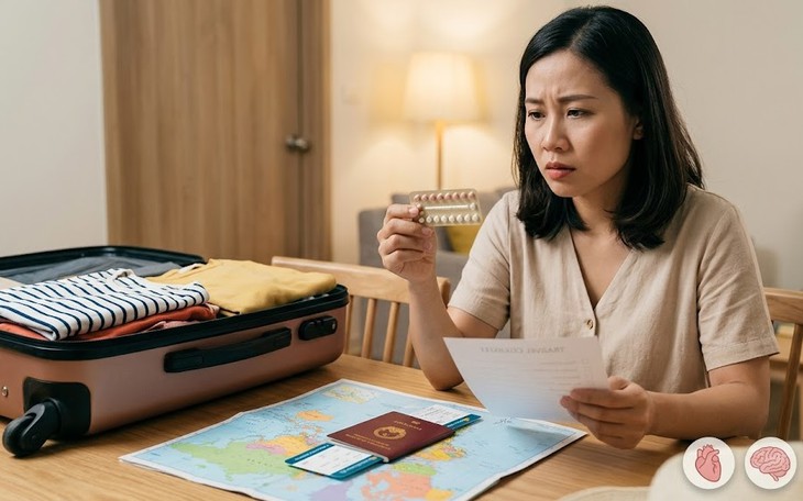 Sát ngày đi du lịch, có thể uống thuốc để lùi kỳ kinh?- Ảnh 2.