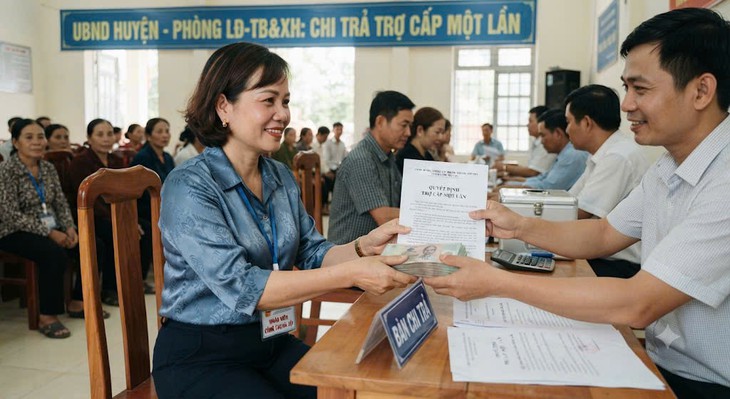 Tăng trợ cấp một lần đối với công nhân, viên chức quốc phòng thôi việc, chuyển ngành- Ảnh 1.