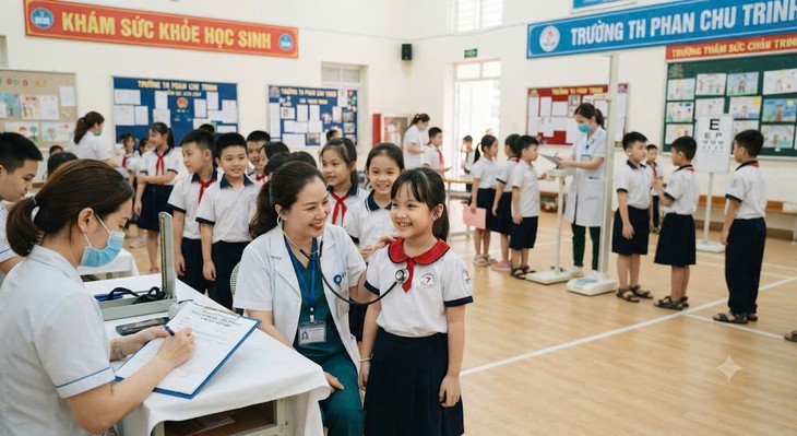 Hà Nội triển khai Chương trình Sức khỏe học đường giai đoạn 2026-2030 - Ảnh 1.