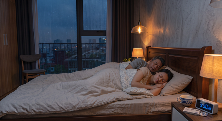 Khó ngủ về đêm: 5 bước vệ sinh giấc ngủ giúp ngủ ngon tự nhiên - Ảnh 1.