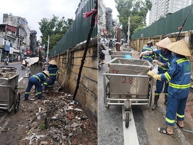 Sau phản ánh của Báo Sức khoẻ và Đời sống, chính quyền phường Tây Hồ vào cuộc- Ảnh 2.