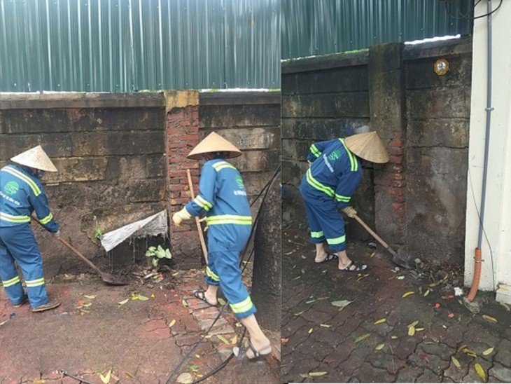 Sau phản ánh của Báo Sức khoẻ và Đời sống, chính quyền phường Tây Hồ vào cuộc- Ảnh 1.