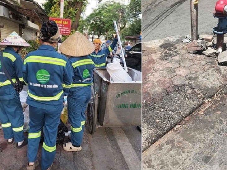 Sau phản ánh của Báo Sức khoẻ và Đời sống, chính quyền phường Tây Hồ vào cuộc- Ảnh 4.