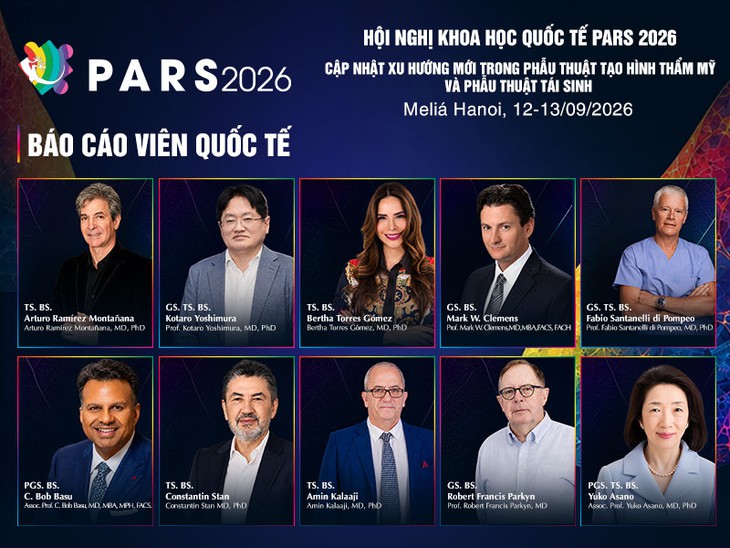 PARS 2026: Diễn đàn về phẫu thuật tạo hình thẩm mỹ và y học tái sinh- Ảnh 1.