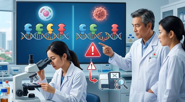 Mất MSH2 và MSH6 có đồng nghĩa mắc ung thư đại tràng di truyền?- Ảnh 1.