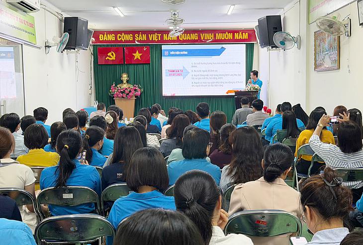 TPHCM đặt mục tiêu 100% doanh nghiệp có công đoàn tổ chức tuyên truyền pháp luật cho người lao động- Ảnh 1.