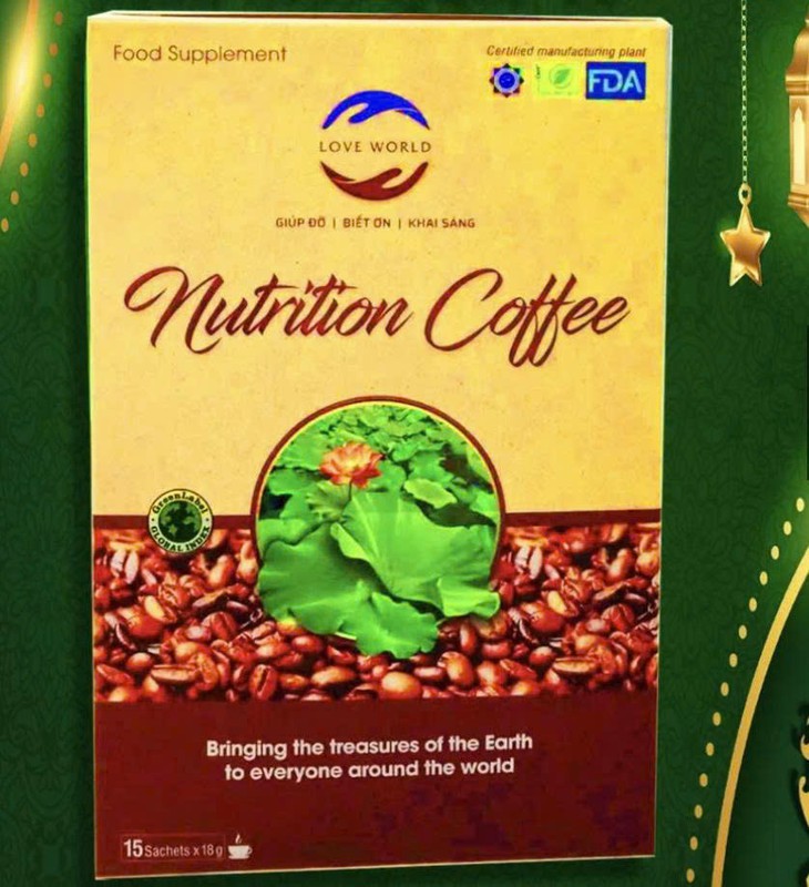 Bộ Y tế: Thực phẩm bổ sung Love World Nutrition Coffee nghi ngờ vi phạm quảng cáo- Ảnh 1.