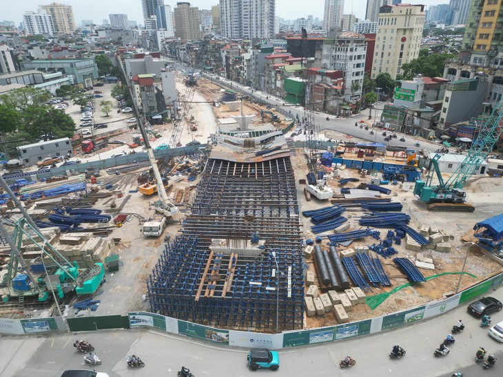 Vành đai 1 tháo dỡ rào chắn trước ngày thông xe kỹ thuật 2/9- Ảnh 11.