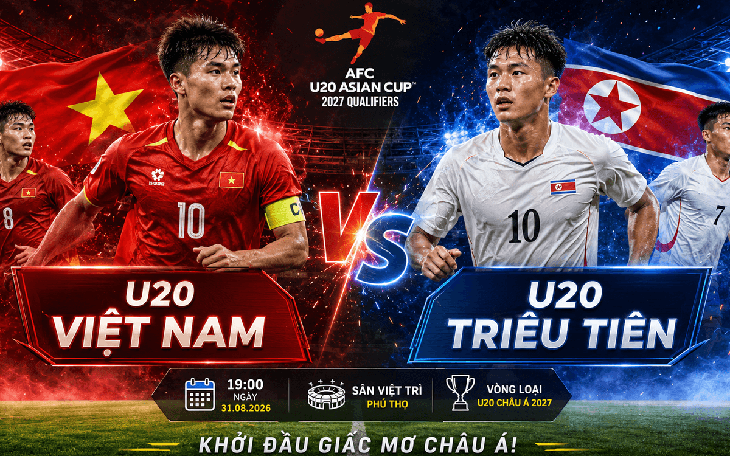 Kênh và link xem trực tiếp U20 Việt Nam vs U20 Triều Tiên tối 31/8- Ảnh 2.
