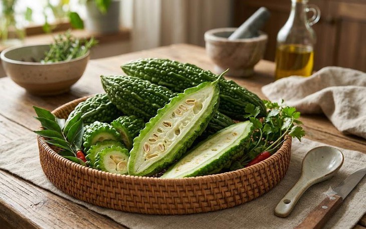 Bí quyết dùng mướp đắng để kiểm soát đường huyết mỗi ngày an toàn- Ảnh 2.