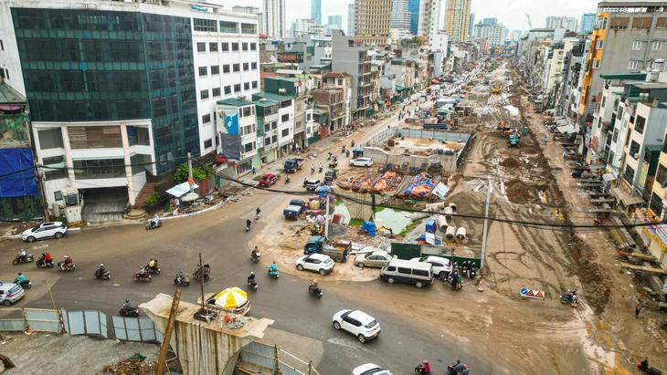 Hiện trạng tuyến Vành đai 'hẹn' thông xe dịp Quốc khánh 2/9- Ảnh 12.