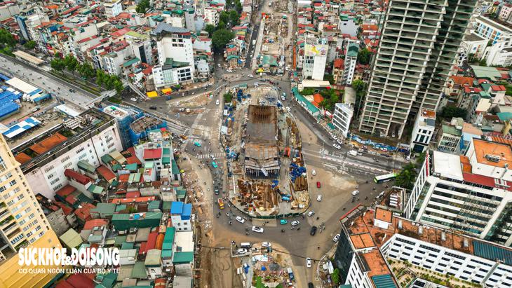 Hiện trạng tuyến Vành đai 'hẹn' thông xe dịp Quốc khánh 2/9- Ảnh 1.