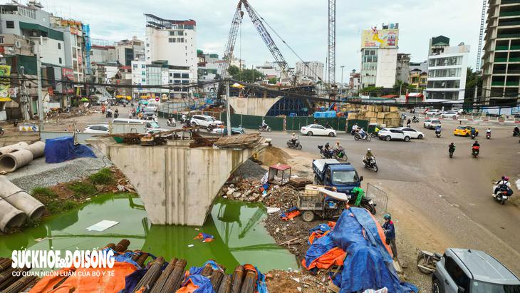 Hiện trạng tuyến Vành đai 'hẹn' thông xe dịp Quốc khánh 2/9- Ảnh 8.