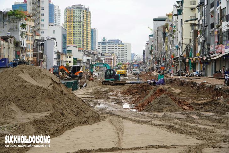 Hiện trạng tuyến Vành đai 'hẹn' thông xe dịp Quốc khánh 2/9- Ảnh 6.