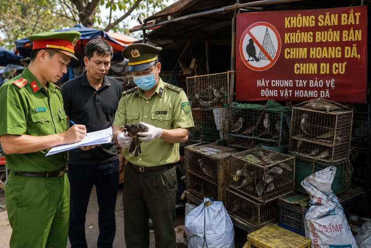 Lâm Đồng kiên quyết xóa các 'điểm nóng' săn bắt, buôn bán chim hoang dã- Ảnh 1.