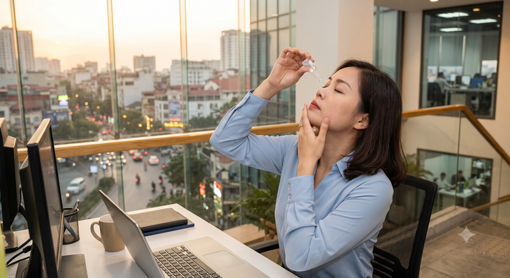 Giải pháp chữa khô mắt từ bác sĩ nhãn khoa - Ảnh 2.
