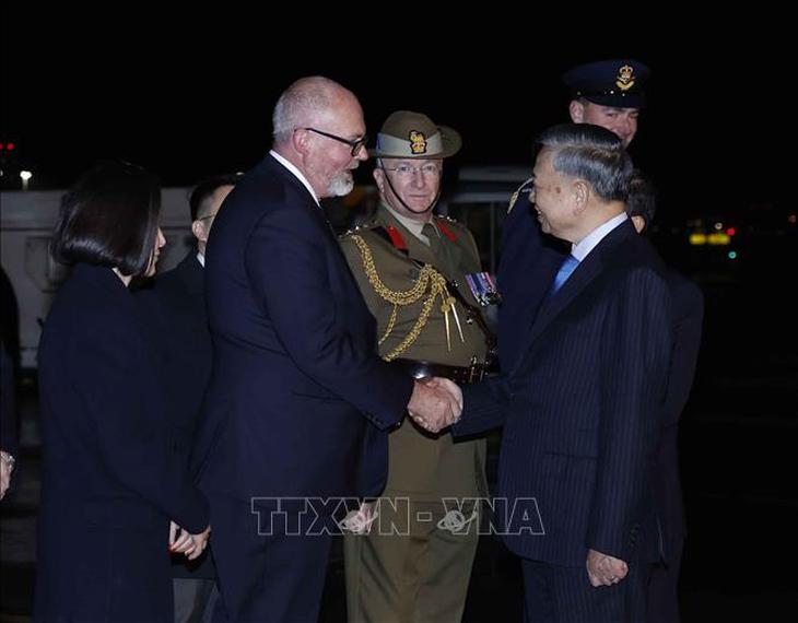 Tổng Bí thư, Chủ tịch nước Tô Lâm bắt đầu thăm cấp Nhà nước tới Australia- Ảnh 2.