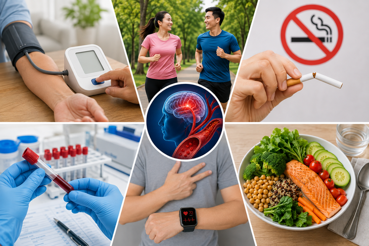 6 việc nên làm mỗi ngày để giảm nguy cơ đột quỵ, bảo vệ não bộ - Ảnh 1.