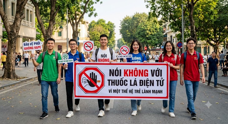Lồng ghép, tuyên truyền tác hại thuốc lá điện tử trong giáo dục nếp sống học đường- Ảnh 2.