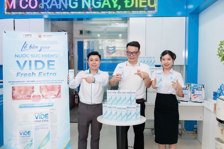 Nước súc miệng VIDE Fresh Extra tăng cường vệ sinh khoang miệng - Ảnh 1.