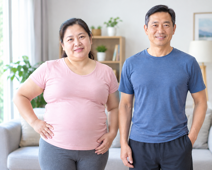 Vì sao phụ nữ sau mãn kinh dễ tăng cân hơn nam giới cùng tuổi - Ảnh 1.