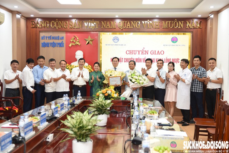 Đưa kỹ thuật Ngoại lồng ngực chuyên sâu đến gần người dân Nghệ An- Ảnh 1.