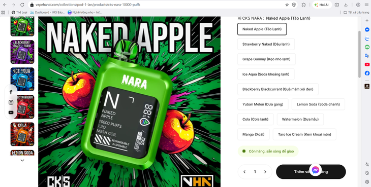 'Chợ mạng' bán vape, pod: 'Cạm bẫy ngọt ngào' bủa vây học đường- Ảnh 1.