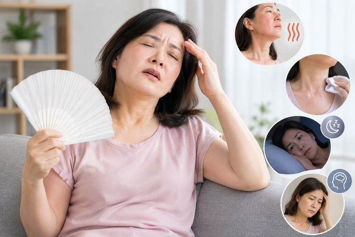Bốc hỏa tiền mãn kinh: Có cần bổ sung vitamin? - Ảnh 1.