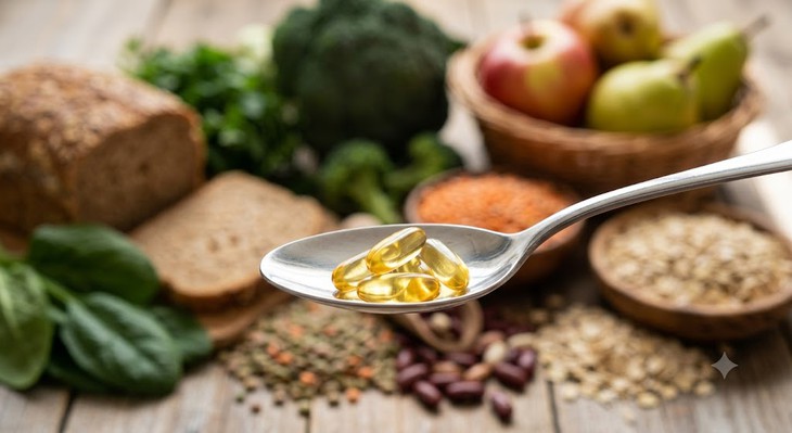 5 loại thực phẩm không nên dùng cùng lúc với Vitamin D - Ảnh 1.