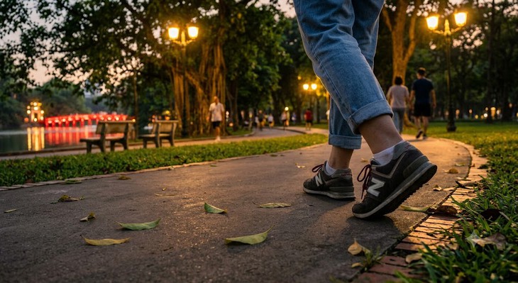 Thời điểm tốt nhất để đi bộ sau bữa tối nhằm kiểm soát đường huyết - Ảnh 1.