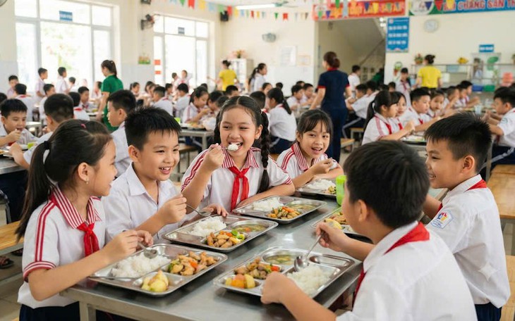 Phụ huynh Hà Nội lo bữa ăn bán trú: Công khai thực đơn vẫn chưa đủ- Ảnh 3.