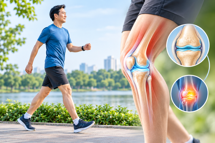 Đau khớp gối không làm 4 việc này khi đi bộ kẻo mòn sụn - Ảnh 2.