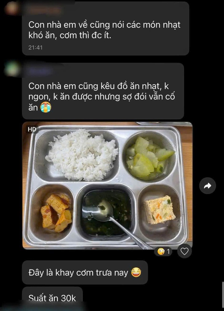 Trường tiểu học Nghệ An lên tiếng về suất ăn bán trú 30.000 đồng gây xôn xao- Ảnh 1.
