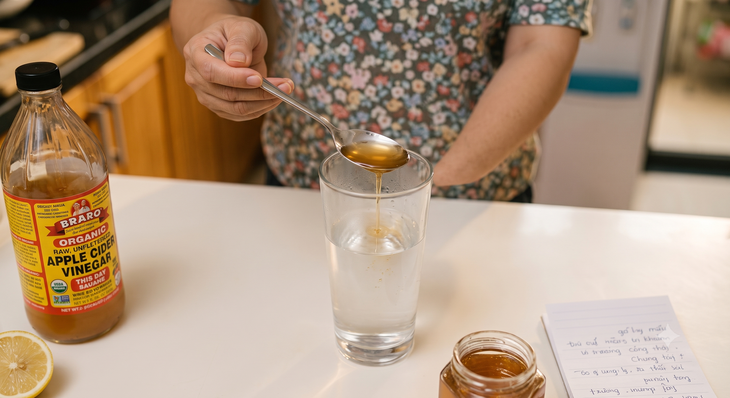 Vì sao một thìa giấm táo trước bữa ăn giúp kiểm soát cân nặng - Ảnh 2.