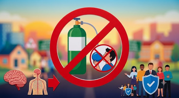 Bộ Y tế được giao soạn thảo quy định về kinh doanh khí N2O- Ảnh 1.