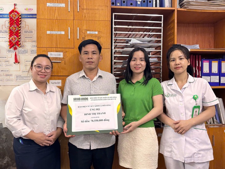 Hơn 78 triệu đồng đến với người mẹ 3 con bị tai nạn giao thông- Ảnh 1.