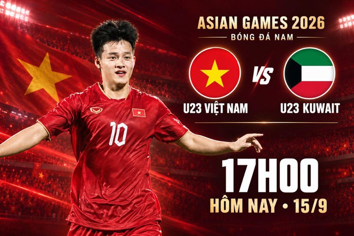 Kênh và link xem trực tiếp U23 Việt Nam vs U23 Kuwait ngày 15/9- Ảnh 1.