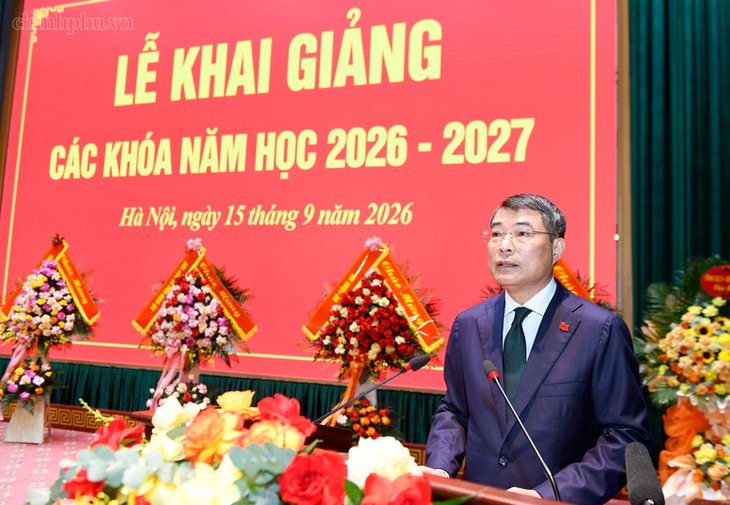 Thủ tướng Lê Minh Hưng dự lễ khai giảng năm học mới tại Học viện Quốc phòng- Ảnh 2.