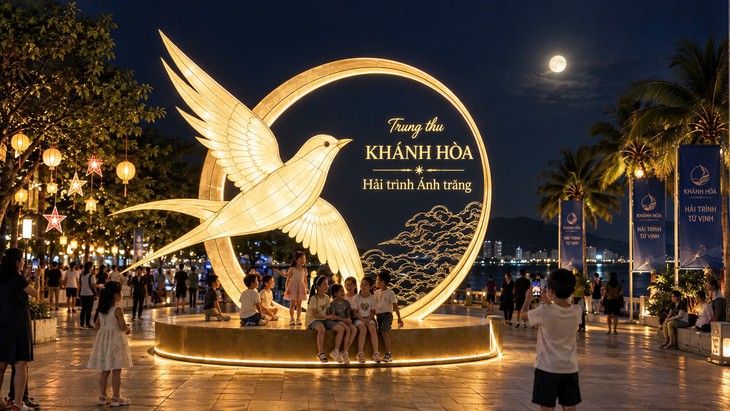 Độc đáo Trung thu ‘Hải trình ánh trăng’ lần đầu tiên ở Khánh Hòa- Ảnh 1.