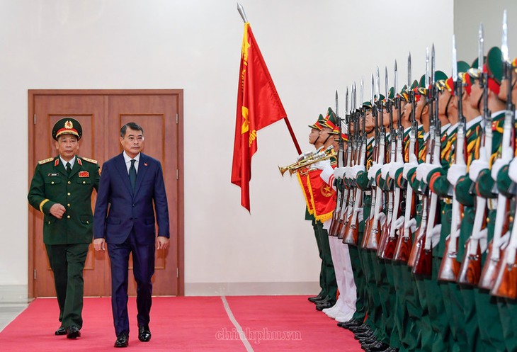 Thủ tướng Lê Minh Hưng dự lễ khai giảng năm học mới tại Học viện Quốc phòng- Ảnh 1.