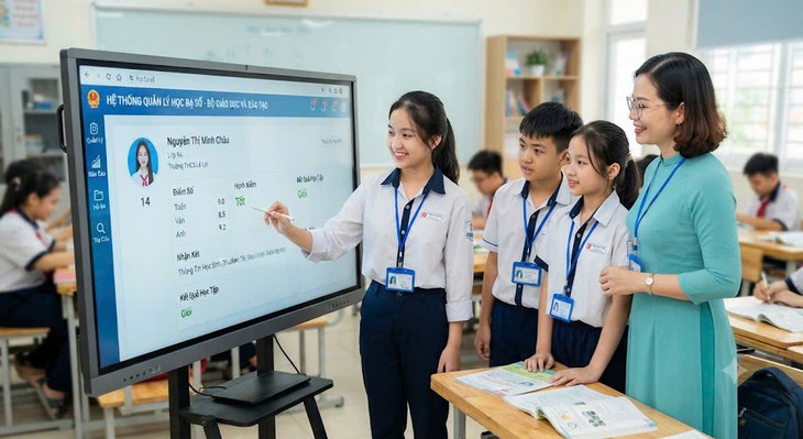 Từ 8/10/2026 các cơ sở giáo dục thực hiện tạo lập học bạ số cho người học- Ảnh 1.