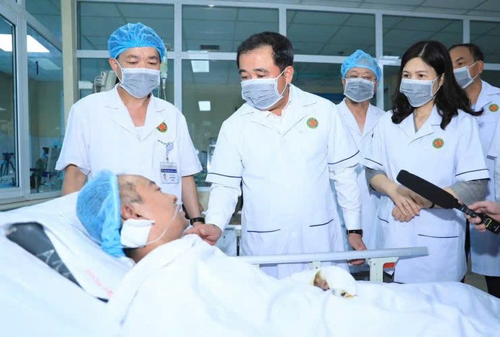 Bí thư Hà Nội thăm hỏi các nạn nhân trong vụ cháy tại Tây Hồ- Ảnh 2.