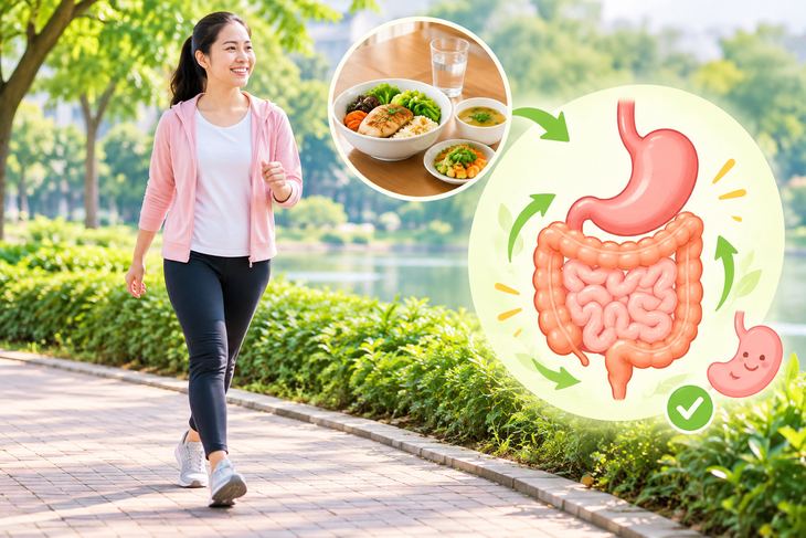 4 lợi ích của đi bộ sau ăn - Ảnh 1.