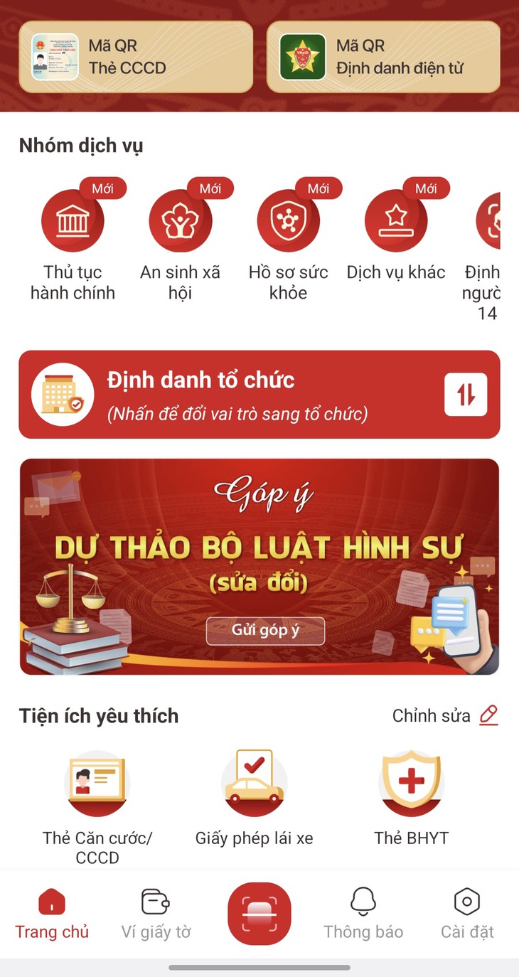 Thủ tục hành chính trên VNeID được miễn, giảm phí, lệ phí- Ảnh 1.