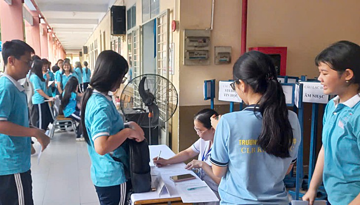 TPHCM quy định mức trần nhiều khoản thu dịch vụ trường công - Ảnh 1.