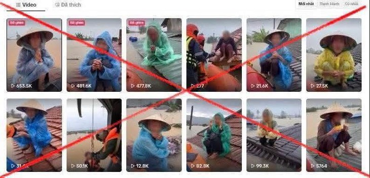 Tin giả trong mùa mưa lũ đặc biệt nguy hiểm, có thể gây chết người - Ảnh 1.
