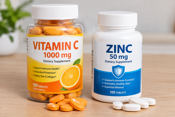 Hệ lụy khi ‘tẩm bổ’ bằng vitamin C và kẽm lúc giao mùa - Ảnh 1.