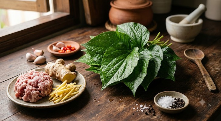 7 món canh lá lốt dễ làm giúp nhanh ấm bụng, ấm cơ thể ngày mưa lạnh - Ảnh 1.